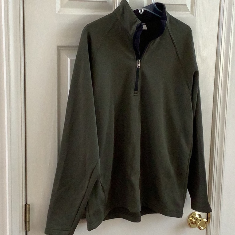 Mens  Columbia pullover 1/4 zip shirt Large
